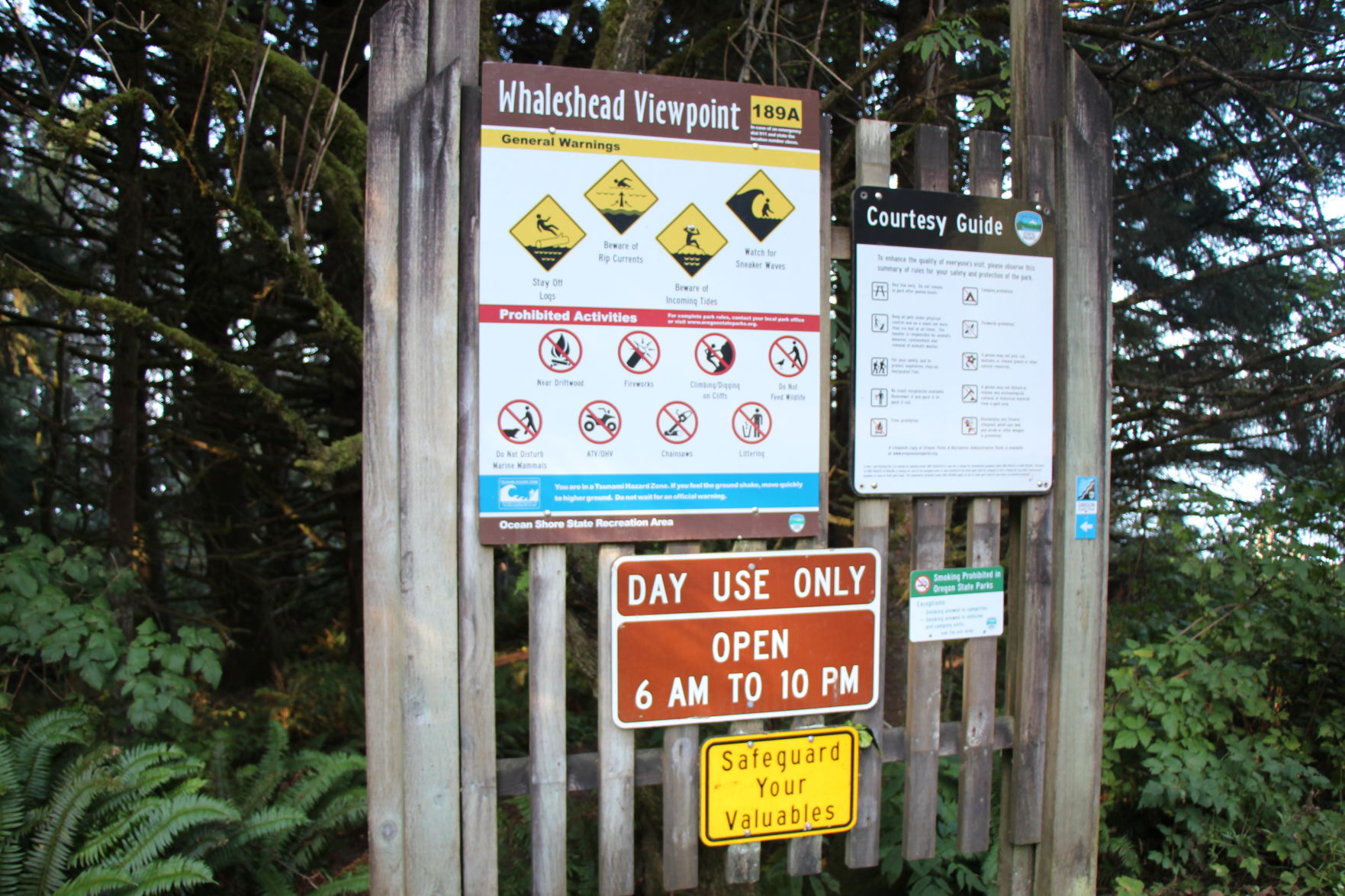Courtesy Signs